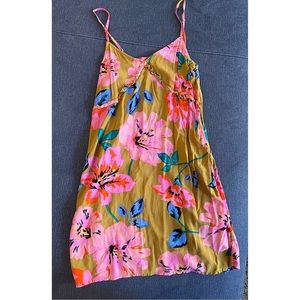 Billabong Printed Minidress 💛🌸